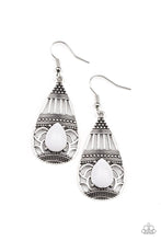 Load image into Gallery viewer, Eastern Essence White Earrings