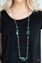 Load image into Gallery viewer, Crystal Charm Green Necklace
