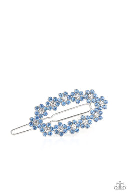 Gorgeously Garden Party Blue Hair Clip