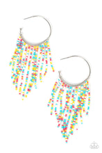 Load image into Gallery viewer, Saguaro Breeze Multi Hoop Seed Bead Earrings