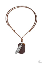 Load image into Gallery viewer, Flying Solo Brown Urban Necklace