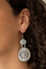 Load image into Gallery viewer, Temple of the Sun Silver Earrings