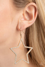 Load image into Gallery viewer, Supernova Sparkle Gold Earrings