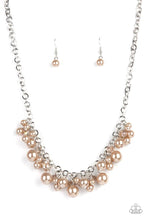Load image into Gallery viewer, Positively Pearl-scent Brown Necklace