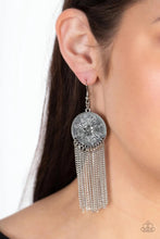 Load image into Gallery viewer, Fringe Control Silver Earrings