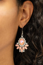 Load image into Gallery viewer, Magic Spell Sparkle Orange Earrings