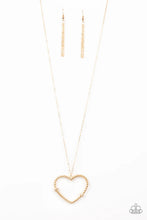 Load image into Gallery viewer, Straight From the Heart Gold Necklace