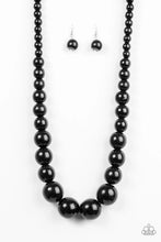 Load image into Gallery viewer, Effortlessly Everglades Black Wood Necklace