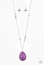 Load image into Gallery viewer, Desert Meadow Purple Necklace