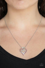 Load image into Gallery viewer, Triple the Beat Red Necklace