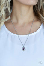 Load image into Gallery viewer, Vintage Validation Purple Necklace