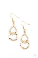 Load image into Gallery viewer, Red Carpet Couture Gold Post Earrings
