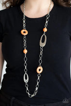 Load image into Gallery viewer, Artisan Artifact Orange Necklace