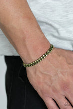 Load image into Gallery viewer, Goal Brass Men’s Bracelet