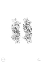 Load image into Gallery viewer, Cosmic Celebration White Clip On Earrings