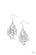 Load image into Gallery viewer, Stunning Starlet White Earrings