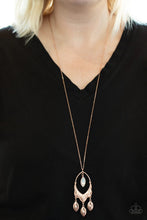 Load image into Gallery viewer, Royal Iridescence Rose Gold Necklace
