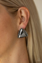 Load image into Gallery viewer, Exalted Elegance Silver Post Earrings