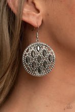Load image into Gallery viewer, Medallion Stallion Silver Earrings