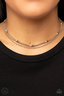 Bountifully Beaded Multi Choker