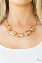 Load image into Gallery viewer, Heard It On Heir Waves Gold Necklace