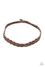 Load image into Gallery viewer, Track Tracker Brown Urban Necklace
