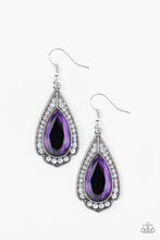 Load image into Gallery viewer, Superstar Stardom Purple Earrings