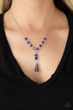 Load image into Gallery viewer, Olympian Oracle Blue Necklace