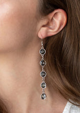 Load image into Gallery viewer, Trickle Down Twinkle Silver Earrings