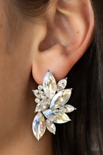Load image into Gallery viewer, Instant Iridescence White Post Earrings