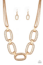 Load image into Gallery viewer, Take Charge Gold Necklace