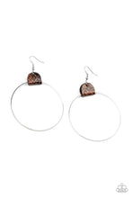 Load image into Gallery viewer, Wild Soul Brown Leather Earrings