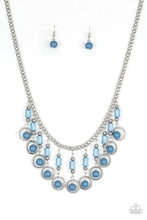 Load image into Gallery viewer, Cool Cascade Blue Necklace