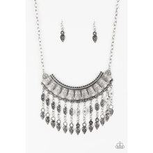 Load image into Gallery viewer, The Desert is Calling Silver Necklace