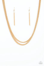 Load image into Gallery viewer, Backstage Bravado Gold Necklace