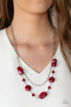 Load image into Gallery viewer, Colorfully Cosmopolitan Red Necklace