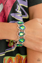 Load image into Gallery viewer, The Sparkle Society Multi/Green Bracelet