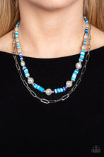 Load image into Gallery viewer, Tidal Trendsetter Blue Necklace