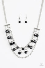 Load image into Gallery viewer, Rockefeller Romance Black Necklace