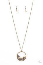 Load image into Gallery viewer, Galactic Glow Brass Necklace