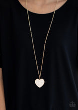 Load image into Gallery viewer, Have to Learn the Heart Way Gold Necklace