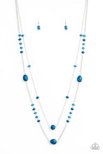 Load image into Gallery viewer, Dazzle the Crowd Blue Necklace