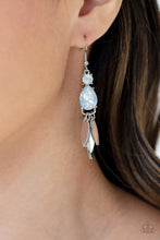 Load image into Gallery viewer, Tropical Tranquility White Earrings