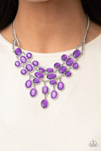 Load image into Gallery viewer, Serene Gleam Purple Necklace