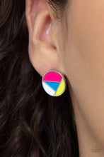 Load image into Gallery viewer, Artistic Expressions Multi/Pink Post Earrings