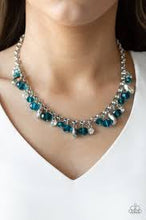 Load image into Gallery viewer, Downstage Dazzle Blue Necklace