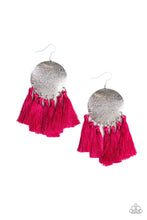 Load image into Gallery viewer, Tassel Tribute Pink Tassel Earrings