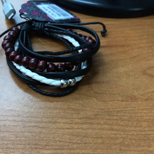 Load image into Gallery viewer, Life is Wild Black Urban Bracelet