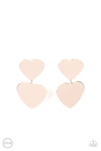 Load image into Gallery viewer, Cowgirl Crush Rose Gold Clip On Earrings
