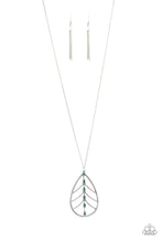 Load image into Gallery viewer, Forest Flair Green Necklace